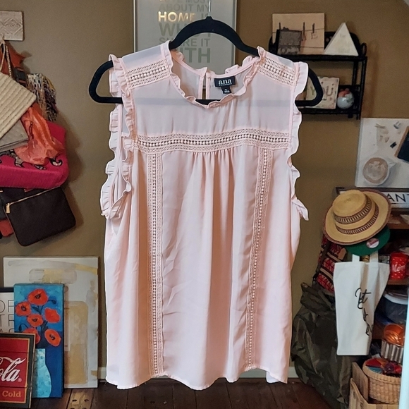 a.n.a Sleevless Blouse Size XL - Picture 2 of 8